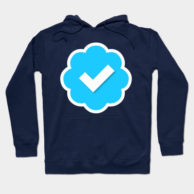 Verified Blue Check Hoodie by Ketchup